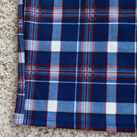 • Lularoe 2XL Plaid Cassie Skirt • - Picture 4 of 5